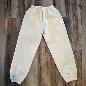 Comfrt Kids Cream Sweatpants